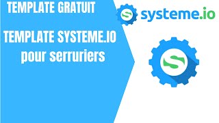 Template Systeme.io pour serruriers