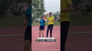 Technique of javelin throw #ytshorts #shorts #motivation