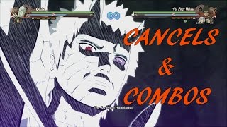 OBITO CANCELS & COMBOS - Naruto Ultimate Ninja Storm 4