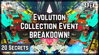 20 SECRETS: *NEW* Evolution Collection Event Trailer BREAKDOWN! Apex Legends