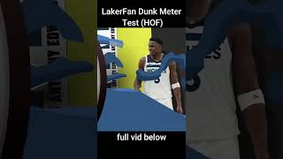 THE FIRST METER DUNKS IN NBA 2K25!