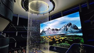 DP world waterfall show expo2020 |Fun in Dubai