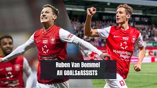 Ruben Van Bommel || All goals & Assists 2022/2023  • MVV Maastricht