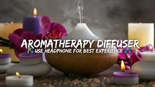 RELAKSASI SUARA GEMERCIK AROMATHERAPY DIFFUSER