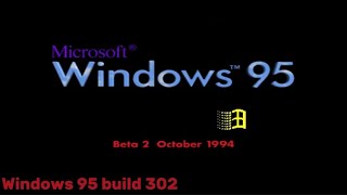 Windows 95 beta 2 build 302