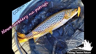 Wyprawa pstrągowa w słoneczny dzień/testy woblerów/TROUT FISHING