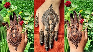 Live mehndi 🛑 Simple & easy mehndi design/ unique mehndi design/ stylish mehndi design