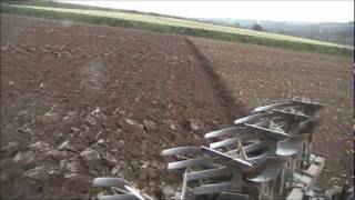 Valtra ploughing