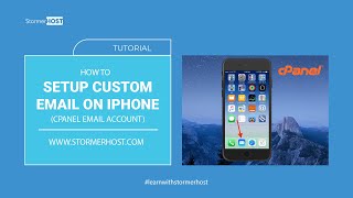 How to Setup, Check and Delete Your Custom Email Account (cPanel) on iPhone | StormerHost.com