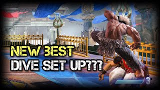 New Best Dive kick Set Up | Street fighter 6 Akuma