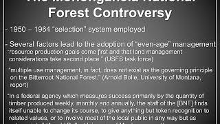 Lecture 2   The History of Forestry in the United States Part 4 Video