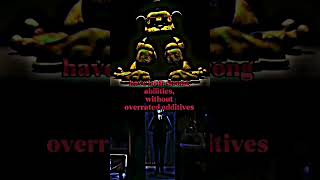 Golden Freddy vs Tall man (official comparison)