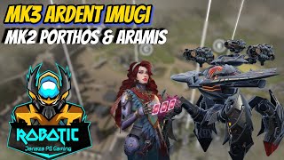 #warrobots MK3 Ardent Imugi MK2 Porthos & Aramis Beats Dagon, Curie And Pathfinder !!