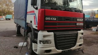 Третья часть переделки в DAF 105