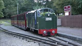 Markeaton Park Light Railway  Final Day of Operation