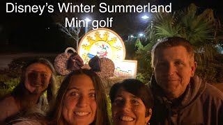 Disney’s Winter Summerland Mini Golf