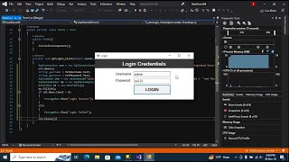 How to Create Login Form Using C# and SQL Database in Visual Studio