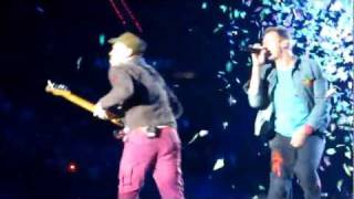 Coldplay - In My Place (snipped) [live @ Ahoy Rotterdam 17/12/2011] HD