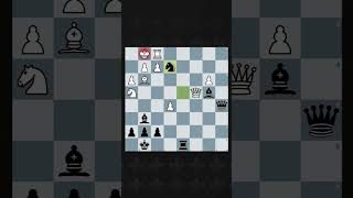 Middlegame tactics! #chess #шахматы #chesstactics  #shorts