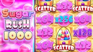 ЛЮТЫЙ ЗАНОС В SUGAR RUSH 1000!!! СЛОВИЛ БОНУСКУ ПО КОСАРЮ!?