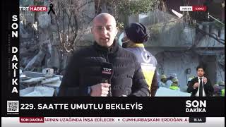 Hatay'da depremin üzerinden 228 saat geçtiği sırada 3 kişi sağ olarak kurtarıldı | TRT Haber