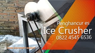 mesin ice crusher | mesin penghancur es | mesin es crusher