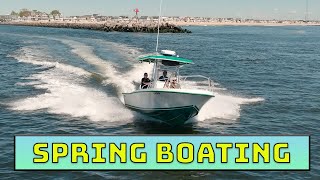 Spring Boating! Manasquan Inlet Drone Footage | Coastal Boating