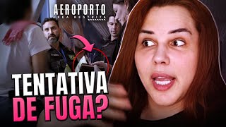 FUGITIVA É FLAGRADA TENTANDO FUGIR 🏃‍♀️ | Aeroporto Área Restrita