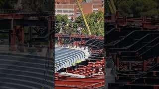 Más filas de asientos en el #campnou #barça #barcelona #fcb #fcbarcelona #futbol #soccer #messi