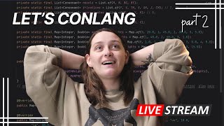 Let's Conlang Live Pt 2 || Working on my naming language