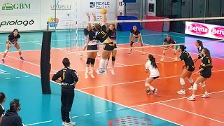 Pallavolo U18F ecc - Spazio Conad Busnago  vs  Allianz Viscontini Milano