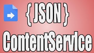 Apps Script: JSON Example