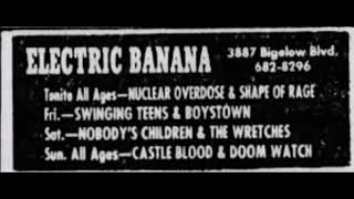 Castle Blood   Live  @ ELECTRIC BANANA 8 16 87