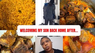 Daily Vlog: Cutting my hair, welcoming my freshman home, cooking a storm and more #food #family#vlog