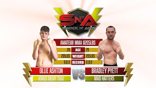 Shock N Awe 35 - Ollie Ashton vs Bradley Pyett Amateur Light Heavyweight MMA