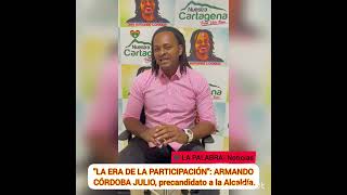 Cgena.- Armando Córdoba, propone "LA ERA DE LA PARTICIPACIÓN" y el esfuerzo colectivo...