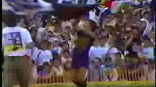 90-91 Pumas 1-0 America -Ricardo "Tuca" Ferreti Celebracion