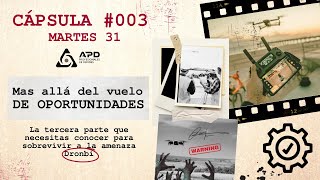 Cápsula de supervivencia #3: Más allá del vuelo de oportunidades.