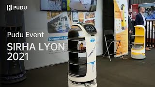 Pudu sidelights at SIRHA LYON 2021 | Pudu Robotics