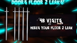 NEW DOORS FLOOR 2 LEAK + NEW SNEAK PEAK SOON?! [Roblox]