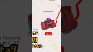 Jambi - Palembang #googlemaps #jalanjalan #mudiklebaran #shorts