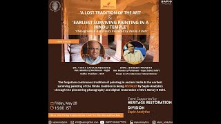 #LiveNow Speaking at Sapio Analytics' "A Lost Tradition of The Art"