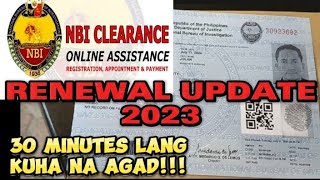 PAGKUHA NG NBI CLEARANCE 2023!...10 MINUTES LANG KUHA NIYO NA AGAD!!!