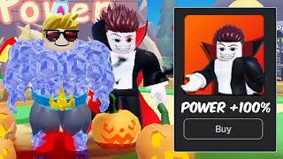 New Halloween Event In Gym Star Simulator