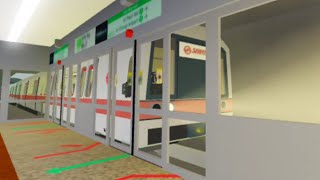 Roblox l North South Line: Phase 1 - C651 (3219-3220) Raftles Place → Lavender