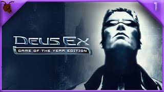 Unleashing Mayhem: Deus Ex [2000] Playthrough Starts Now! Episode One