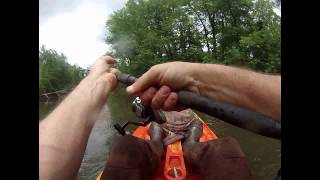 New Jersey Pike Fishing in thunderstorms with Ken Beam on the Passaic River!