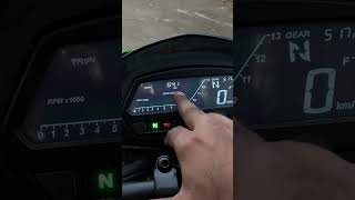 Dominar 250 Instrument cluster | #dominar #shorts #bajaj