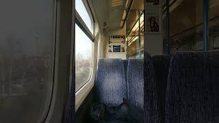 Striding along the motorway on the class 465