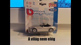 Unboxing: Bburago Street Fire (1:43) - BMW Z8 (HUN)